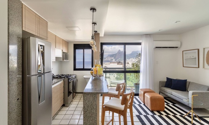 Ipanema Apartment | W03.990 - 2-bedroom apartment for rent in Ipanema with sea view