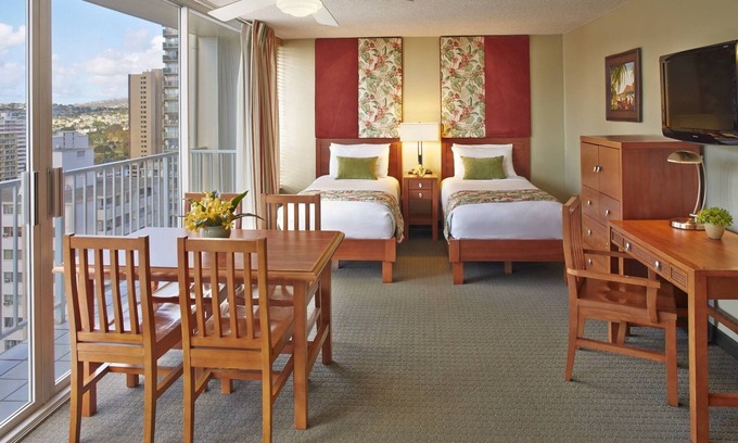 Waikiki House | Waikiki 1BR Suites | 2 Twins & Kitchens | Pool Access | 2 Units