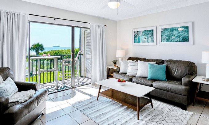 Avon By The Sea Condo | Wake Up to Ocean Views Direct Beachfront Condo with Balcony and Heated Pool