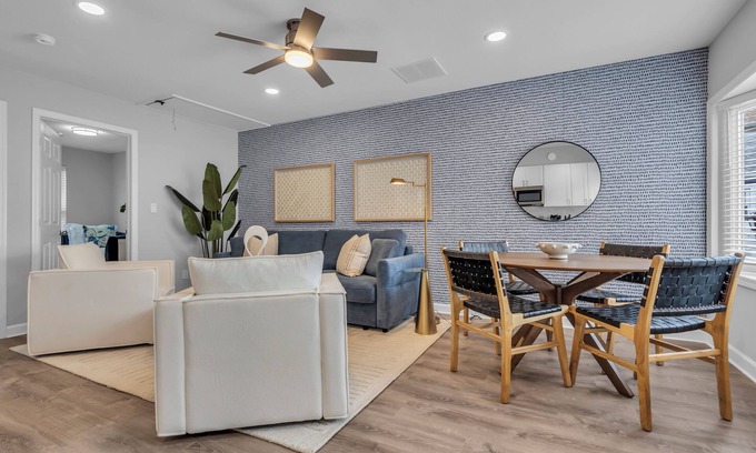Seaside Heights House | Walk 2 Beach with Towels & Linens, Coffee, BBQ Grill and AC