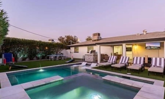 South Scottsdale House | Walk 2 Old Town Scottsdale New Heated Pool Hot Tub