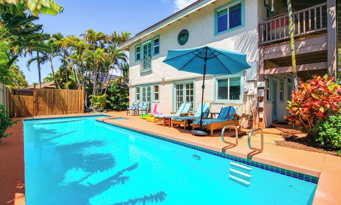 Historic Lahaina Front Street House | Walk to Baby Beach: Home w/Private Pool!