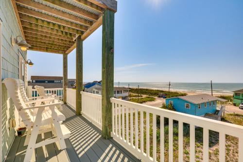 Ocean City Beach House | Walk to Beach Topsail Island Group Getaway