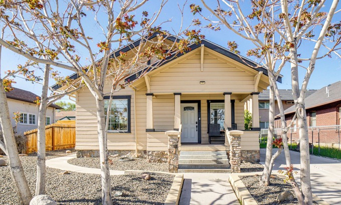 Midtown House | Walk to Midtown: Charming Reno Retreat