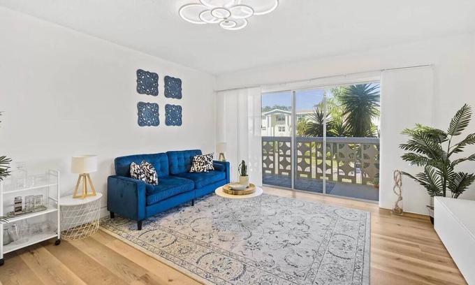 Columbiad Plaza Condo | Walk to the beach+pool+bright+ dedicated workspace
