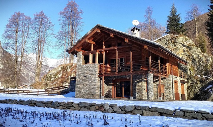 Piode Ski Chalet | Walser chalet with 3,000sqm garden property 15 minutes from Alagna