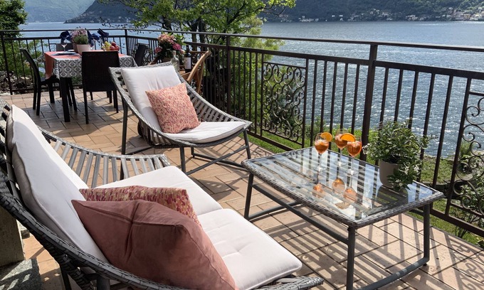 Nesso Apartment | Water Front Property with Lake Access & Boat Dock