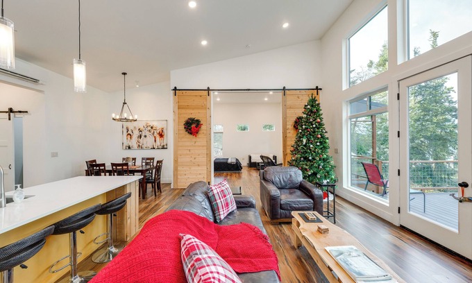 Adelma Beach House | Water Views: Whidbey Island Hideaway w/Deck
