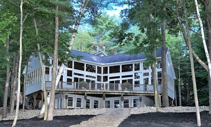 Northville Ski Chalet | Waterfront 3-Unit Chalet: Hot Tub~Gameroom~Firepit!