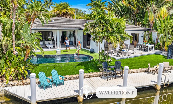 Wilton Manors House | Waterfront/Heated Pool/Martini Key/Residence