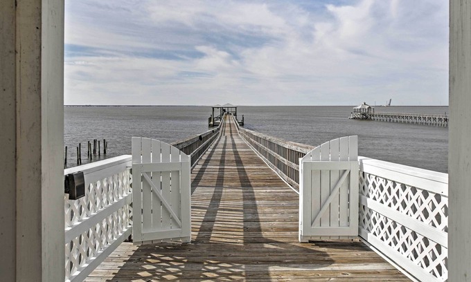 Slidell House | Waterfront Home w/ Dock - 31 Mi to Downtown NOLA!