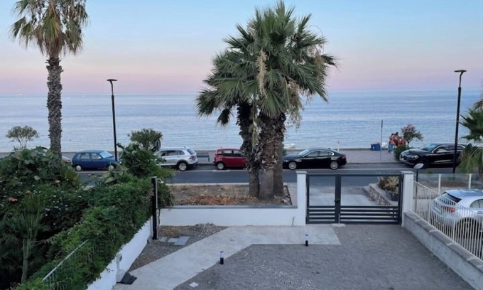 Sant'Alessio Siculo Apartment | Waterfront 2-bedroom apartment near Taormina in charming Sant'Alessio Siculo