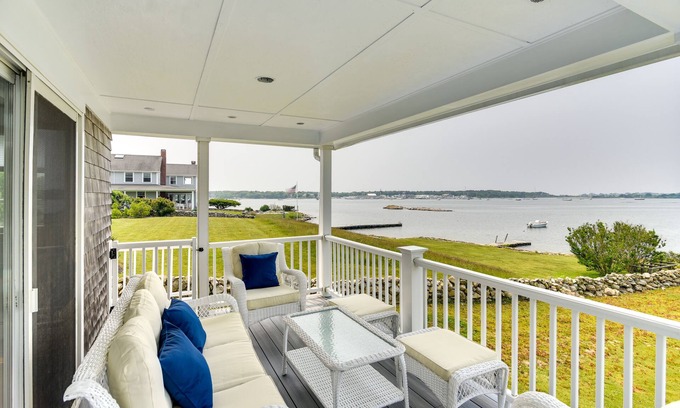 Westport Point House | Waterfront Massachusetts Vacation Rental w/Deck