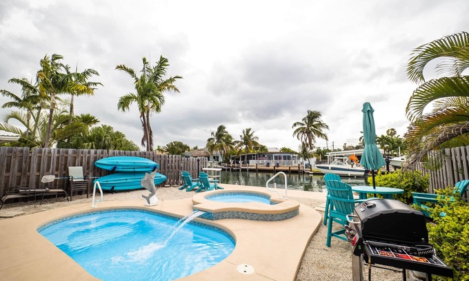 Key Colony Beach House | Waterfront w/pool and hot tub