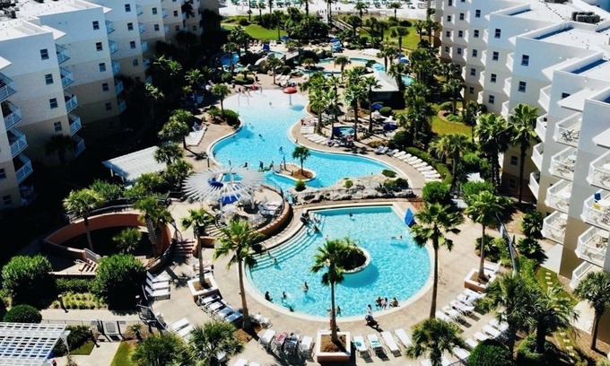 Fort Walton Beach Condo | Waterscape A202-Emerald Vista Condo-2 bd+bunks Ocean Views!