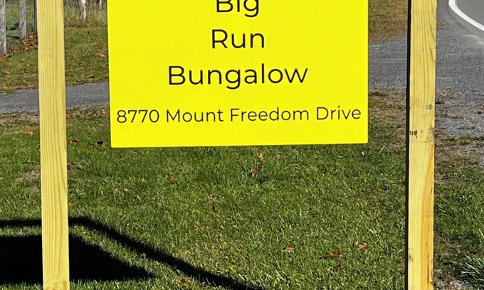 Circleville House | Welcome to the Big Run Bungalow. A spacious camp with endless possibilities.