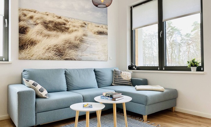 Ostseebad Baabe Apartment | Welcome to the vacation apartment "Windflüchter" in the Parkvillen Baabe