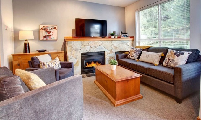 Village North Villa | Whistler Village 2BR: Hot Tub,Free Parking, Near Valley Trail & Lakes!