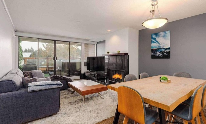 Village North Apartment | Whistler Village Retreat, Private Hot Tub & Sauna