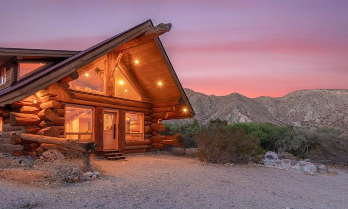 Palm Springs House | Whitewater Cabin - historic A Frame desert retreat