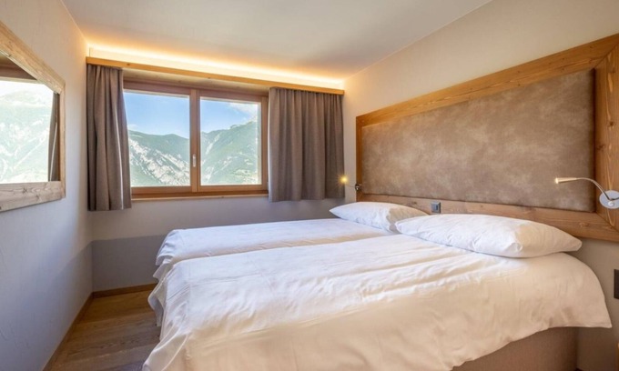 Vercorin Apartment | Wifi, ski-in/ski-out & foot of the slopes, sauna, hammam, tv, ski locker, 48m², Vercorin