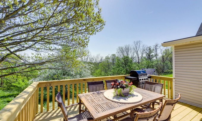 Williamstown House | Williamstown Vacation Rental: Private Deck & Yard