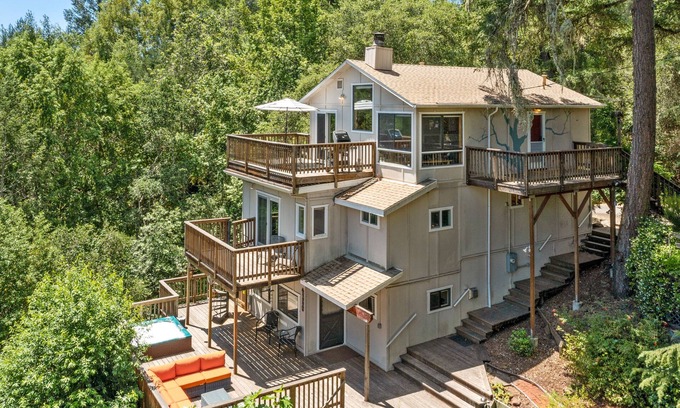 Hacienda House | Wine Country Find! Spa, Views, Sun and Privacy, Near Wineries!
