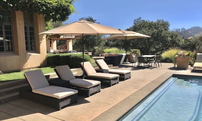 Santa Rosa Villa | Wine Country Villa and Vineyard with Pool & Hot Tub