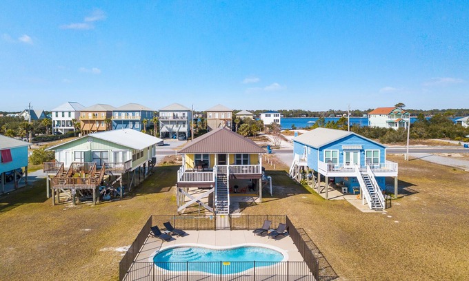 Gulf Shores House | Winter Deal! Private Heated Pool + No Cleaning Fee