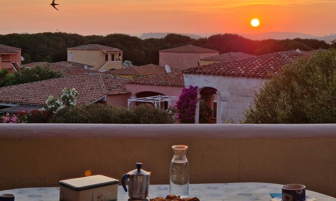 Aglientu Apartment | Within walking distance of the beautiful Vignola beach, with panoramic terrace.