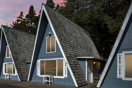 Otter Rock Ski Chalet | Wonderful A frame Nestled Amidst Trees in Otter Rock, Oregon