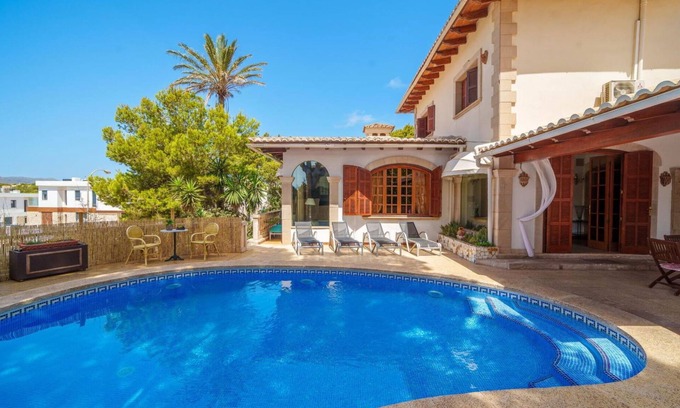 Cala Agulla House | Wonderful private villa for 11 guests with WIFI, private pool, A/C, TV and terrace