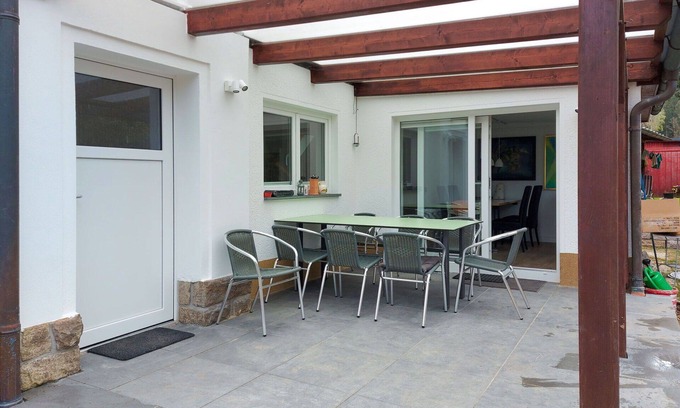 Bad Brambach House | Wonderful private villa for 8 people with WIFI, TV, terrace and pets allowed