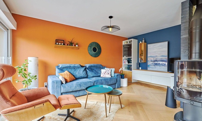 Portbail House | Wonderful private villa for 2 guests with WIFI, terrace and pets allowed