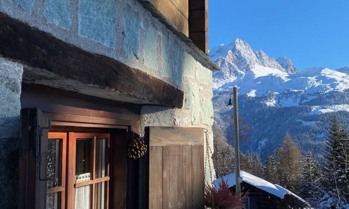 Riom-Parsonz House | Wonderful private villa for 8 guests with WIFI, TV, patio and panoramic view