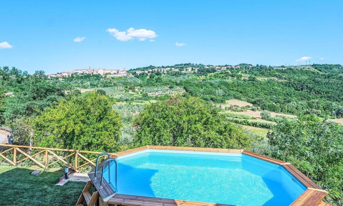 Ficulle House | Wonderful private villa with private pool, hot tub, WIFI, TV, patio, pets allowed and panoramic .