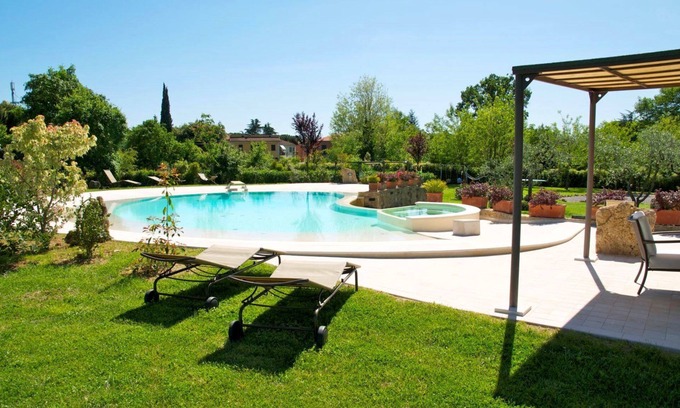 Asciano Villa | Wonderful private villa for 4 guests with pool, WIFI, A/C, TV and terrace