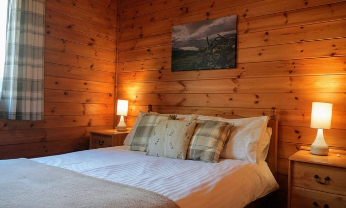 Killin Cabin | Woodland Hazel Lodge by Killin, Loch Tay
