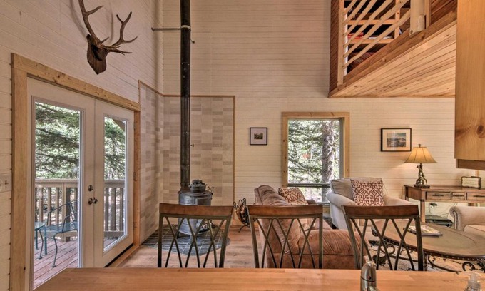 Indian Mountain House | Woodsy Cabin Hideaway with Deck Hike, Fish, Escape