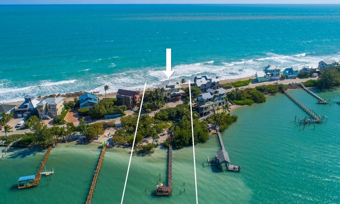 Stuart House | Xanadu: ON.THE.BEACH! Heated pools, Ocean2River, Elevator, Dock,Spa: It's HUGE!