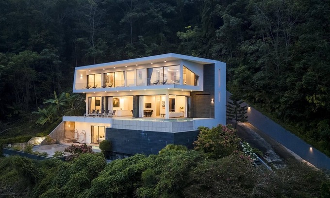 Pa Klok Villa | Yamu Hills 6 BDR Panoramic Sea View Luxury Vila