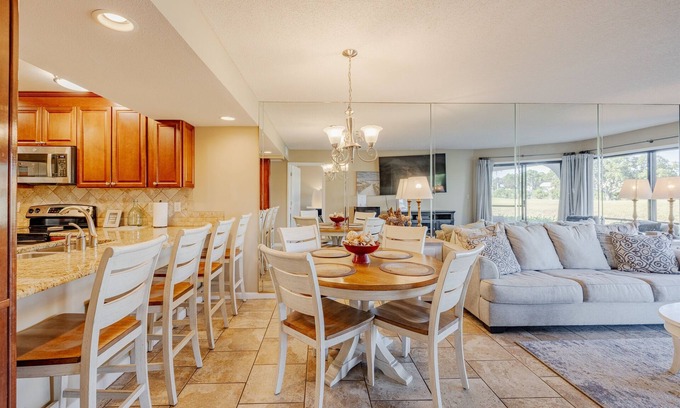 Panama City Beach Villa | You've found bliss: Beach Villa Bliss golf villa 1405 at Edgewater: ground floor