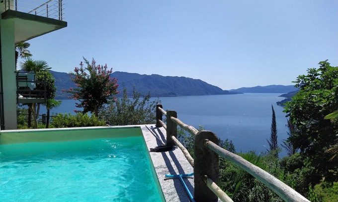 Piancassone House | Your dream vacation above Lake Maggiore: panoramic views & private pool!