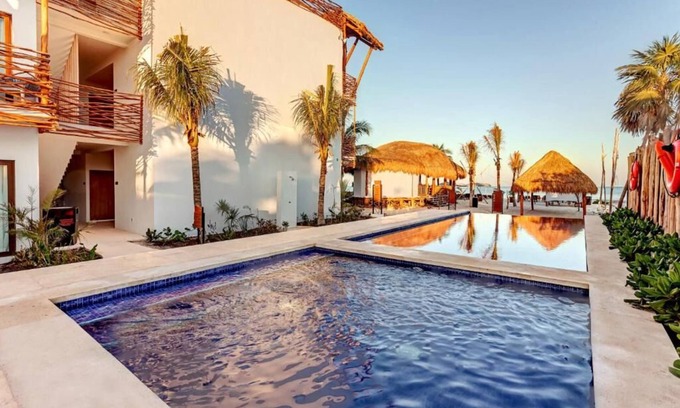 Isla Holbox Hotel | Your Private Beachfront Escape in Holbox! Outdoor Swimming Pool, Beach Access!