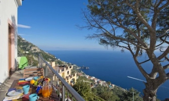 Agerola Apartment | Zaffiro apartment with panoramic sea view between Amalfi and Positano