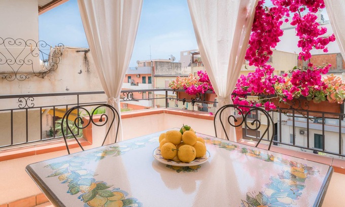 Letojanni Apartment | Zagara apartement , 30 m. to the beach, with air conditioning 4 people