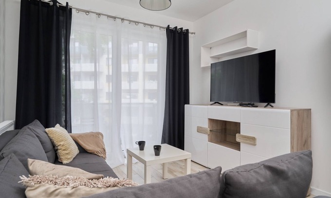 Psie Pole Apartment | Zakładowa 7 | Cozy Apartment | Balcony
