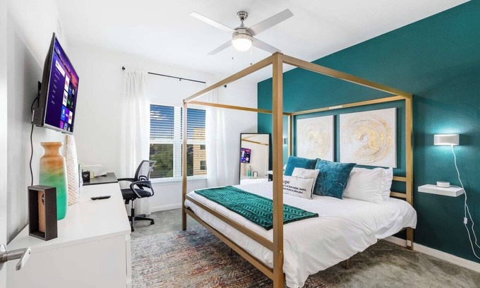 Dreamhill Estates Apartment | Zenful Affirmations - Stylish 2BR Near Medical Center, Lackland & Riverwalk