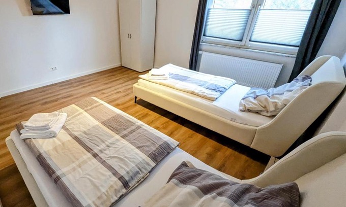 Center Apartment | Zentrale Wohnung für 4 Personen mit Parkplatz & Smart Tv