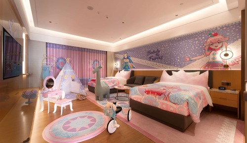 Room, 2 Double Beds, Garden View (Balala the Fairies Themed)